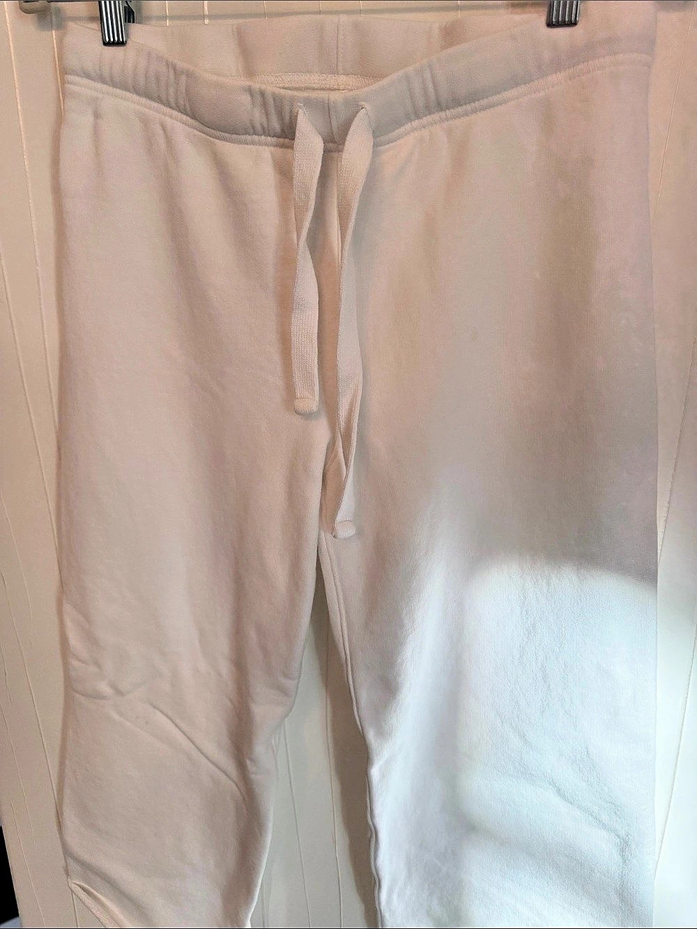 Frank & Eileen Catherine Favorite Sweatpant Joggers White Small